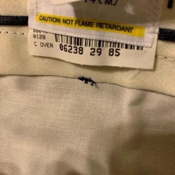 Vintage Riverside Size 29 Budweiser Blue Pleated Uniform Shorts *New-2nds* - Picture 5 of 7